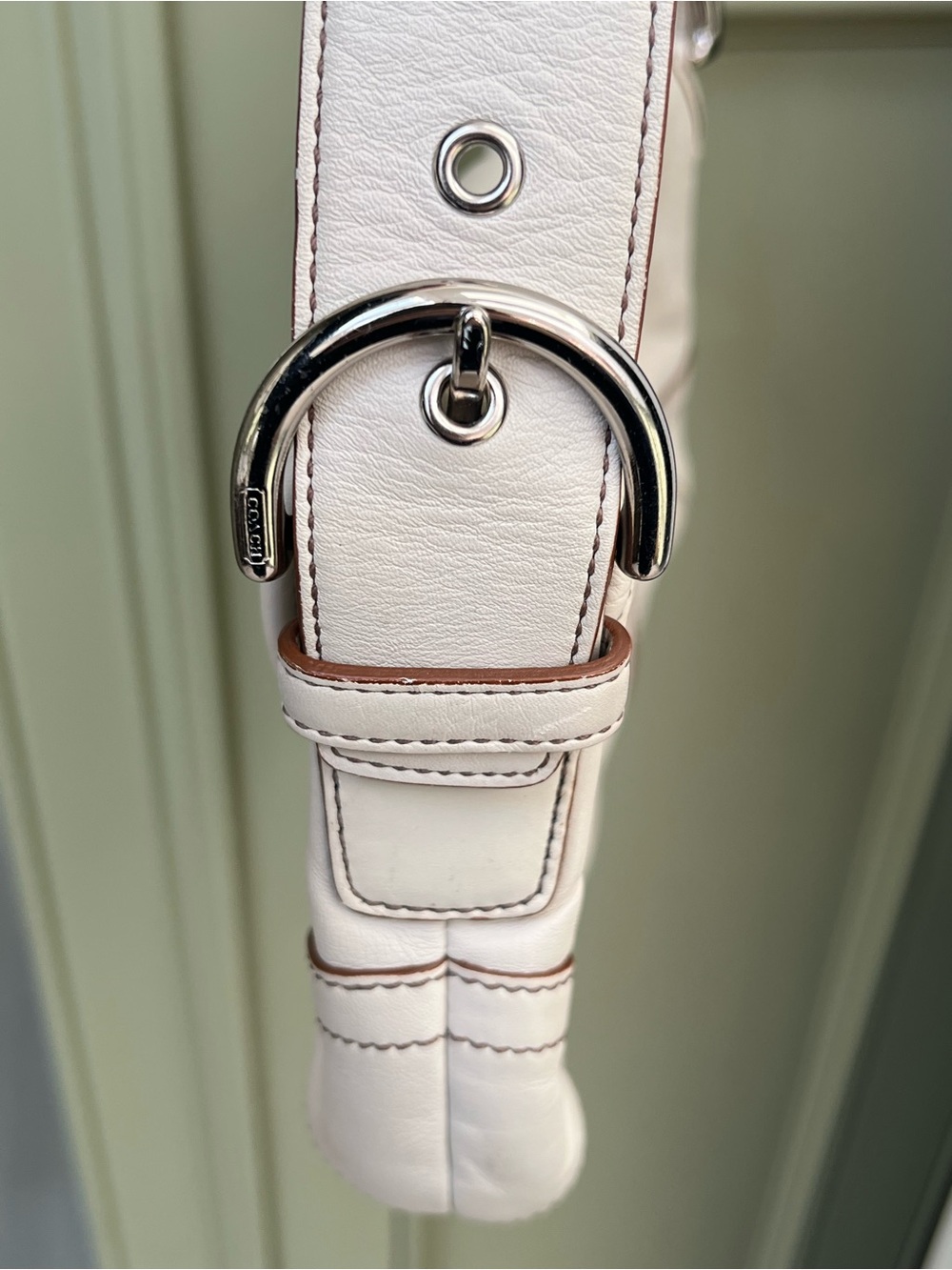 Vintage Coach Soho Flap Shoulder Bag #9247 (Y2K Era) - Picture 3 of 7